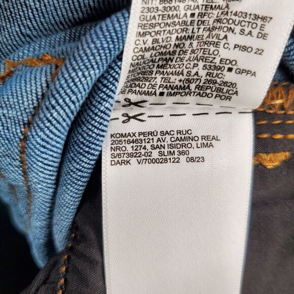 Old Navy Slim 360° Tech Stretch Performance Jeans Mens Size 44x32 NWT Denim - Picture 11 of 16